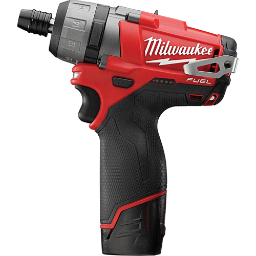 M12 Fuel Hex 2-Speed Screwdriver Kit, 1/4", 12 V, 325 in-lbs Max. Torque, Lithium-Ion Battery Distribution Industrielle GC