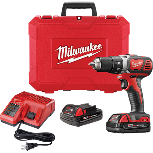 Ensemble perceuses/visseuses compactes M18, Lithium-ion, 18 V, Mandrin 1/2", Couple 500 lb-po Distribution Industrielle GC