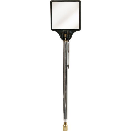 Inspection Magnetic Mirror, Square, 2" L x 2" W, Telescopic Distribution Industrielle GC