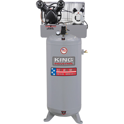 Industrial Compressors, 50 Gal. (60 US Gal) Distribution Industrielle GC