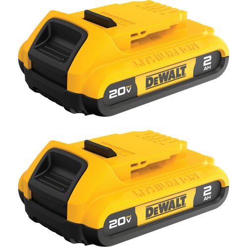 Blocs-piles Max* Compact, Lithium-ion, 20 V, 2 A Distribution Industrielle GC