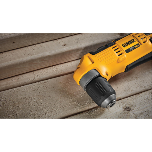 Max Right Angle Drill Driver (Tool Only), Lithium-Ion, 20 V, 3/8" Chuck, 360 UWO Torque Distribution Industrielle GC