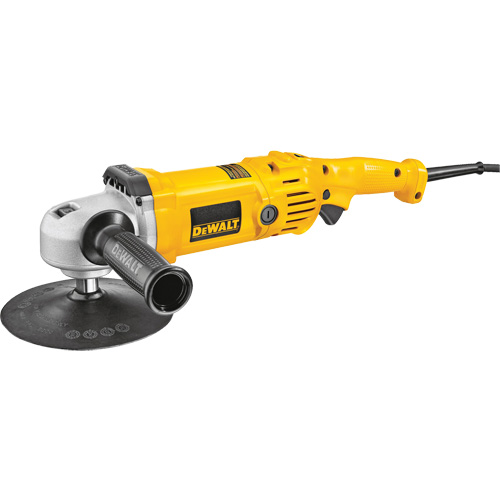 Polisseuse &agrave; vitesse variable, 7"/9" tampon, 120 V, 12 A, 0-3500 Tr/min &agrave; vide Distribution Industrielle GC