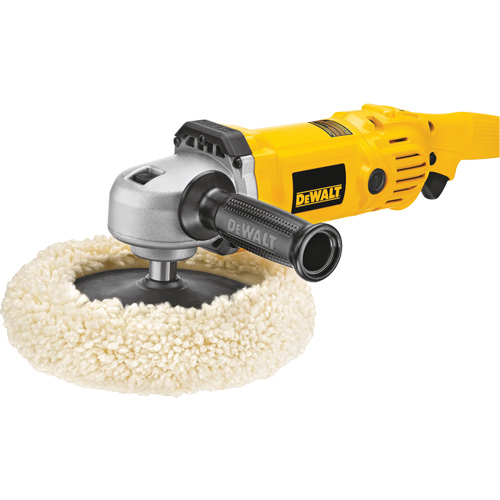 Polisseuse &agrave; vitesse variable, 7"/9" tampon, 120 V, 12 A, 0-3500 Tr/min &agrave; vide Distribution Industrielle GC