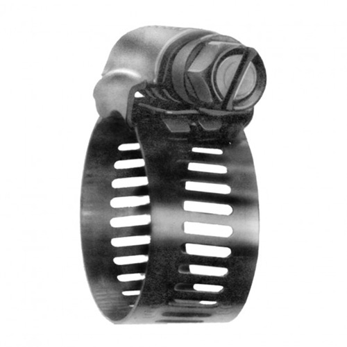 Hose Clamps - Stainless Steel Band & Screw, Min Dia. 0.563, Max Dia. 1-1/4" Distribution Industrielle GC