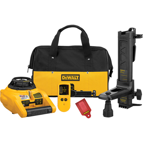 Interior and Exterior Rotary Laser Level Kit, 150' (45 m), 635 Nm Distribution Industrielle GC