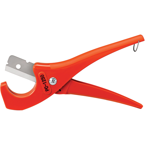 Single Stroke Plastic Pipe & Tubing Cutter No.PC-1250, 1/8" - 1-5/8" Capacity Distribution Industrielle GC