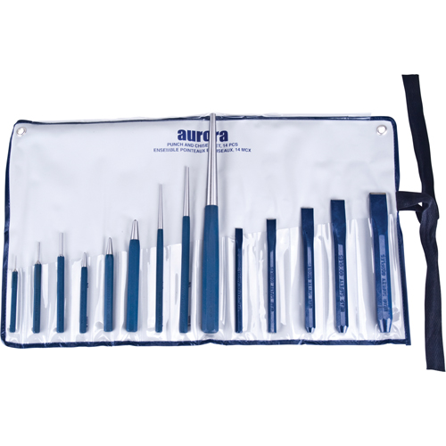 Punch and Chisel Set, 14 Pieces Distribution Industrielle GC