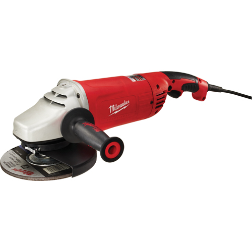 Large Angle Grinder Trigger Grip With Lock-On, 7"/9", 120 V, 15 A, 6000 RPM Distribution Industrielle GC
