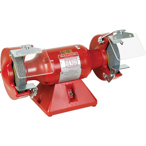 Meuleuse d'&eacute;tabli industrielle, Dia de roue 7", 0,5 CV, 3600 tr/min Distribution Industrielle GC