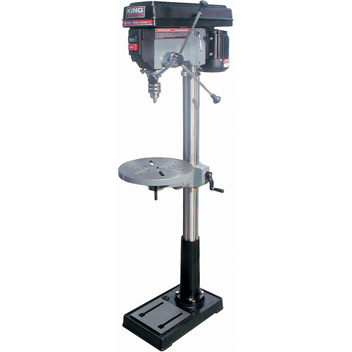 Perceuses &agrave; colonne de plancher, 17", Mandrin 5/8", 3400 tr/min Distribution Industrielle GC