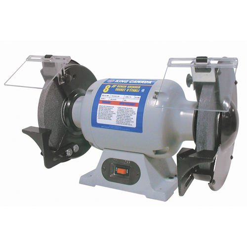 Meuleuses d'&eacute;tabli, Dia de roue 8", 1-1/2 CV, 3450 tr/min Distribution Industrielle GC