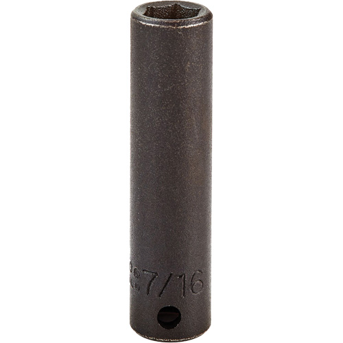 Douille, Chocs, 7/16", Prise 3/8", 6 pans, Profond Distribution Industrielle GC