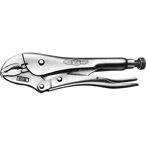 Vise-Grip&reg; Pliers with Wire Cutter, 4" Length, Curved Jaw Distribution Industrielle GC