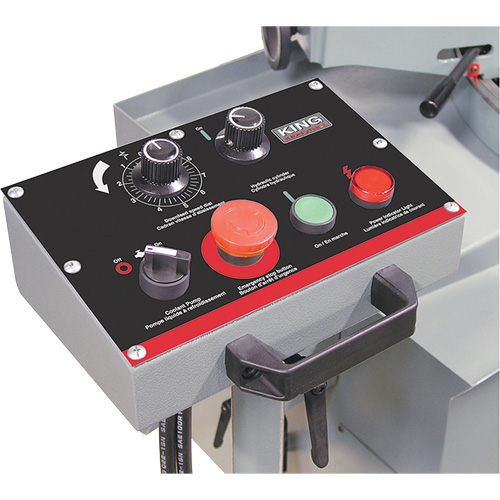 Variable Speed Swivel Metal Cutting Band Saws, Horizontal, Round 10" and 10" x 18" Rectangular Cutting Capacity Distribution Industrielle GC