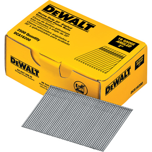 Clous de finition &agrave; angle de calibre 16 Distribution Industrielle GC