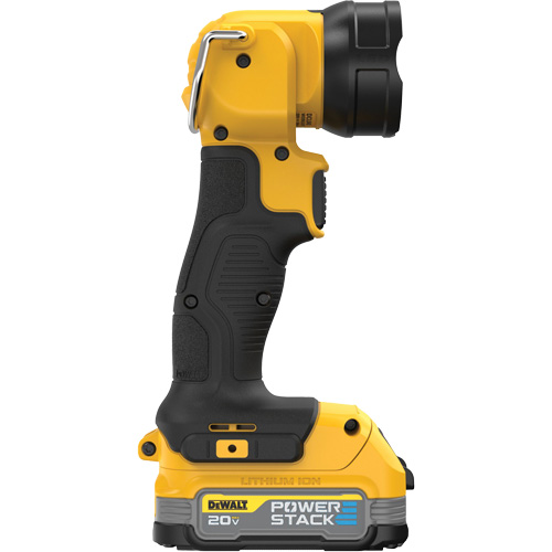 Lampe de travail Max, DEL, 110 lumens, 11 hres de fonctionnement, Bloc-pile Rechargeable, Plastique Distribution Industrielle GC