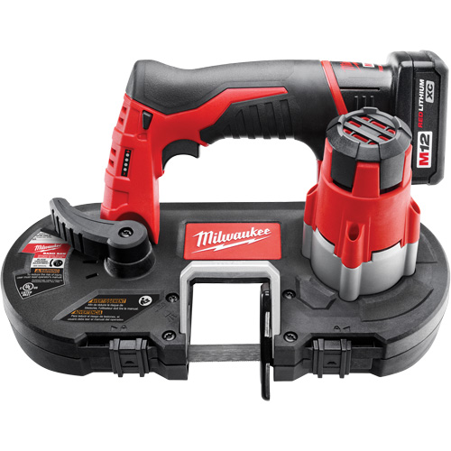 M12 Cordless Sub-Compact Band Saw Kit, 12 V, 1-5/8" Capacity Distribution Industrielle GC