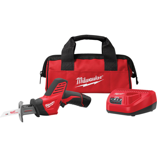 Trousse de scie alternative M12 Hackzall, 12 V, Lithium-ion Bloc-pile, 0 - 3000 coups/min Distribution Industrielle GC