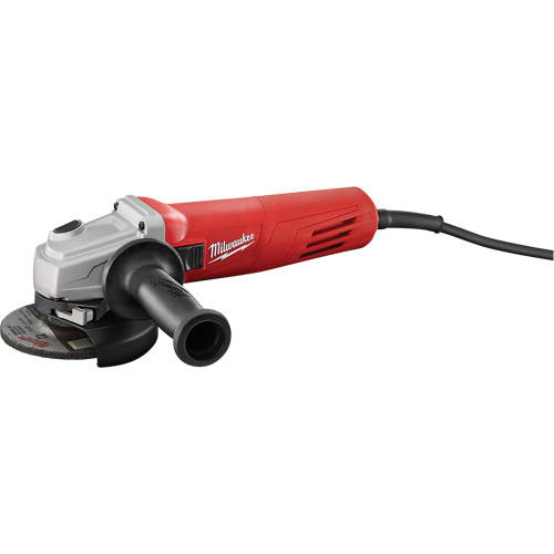 Small Angle Grinder with Slide Lock-On Switch, 4-1/2", 120 V, 11 A, 11000 RPM Distribution Industrielle GC