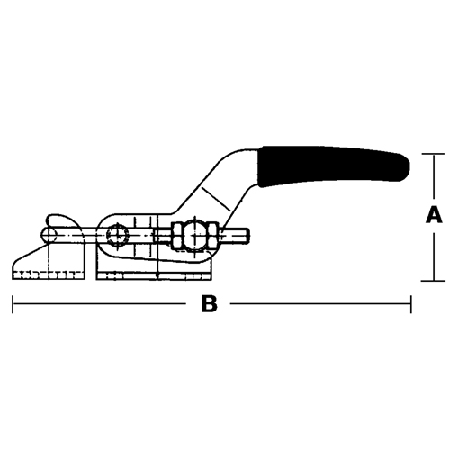 Latch Clamps - 300 Series, 360 lbs. Clamping Force Distribution Industrielle GC