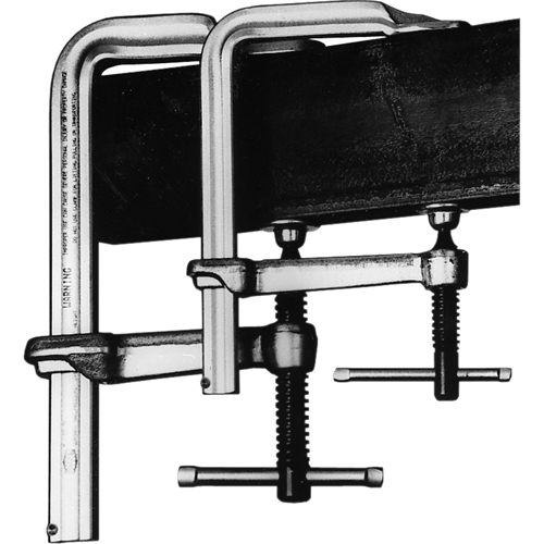 Bar Clamps For Welding & Fabricating , 8" (203.2 mm), 2660 lbs. Clamp Force Distribution Industrielle GC