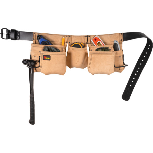 Tabliers de compagnon menuisier, Cuir, Havane Distribution Industrielle GC