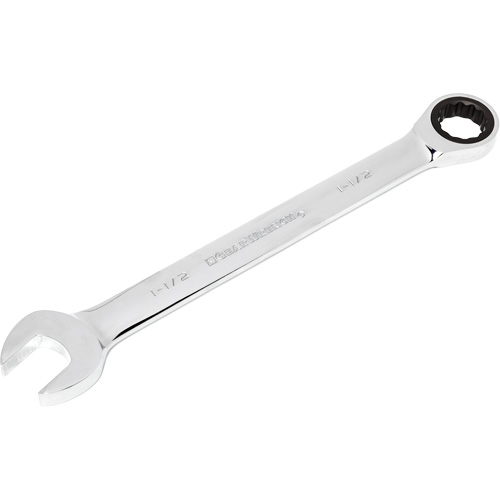 Cl&eacute; &agrave; rochet combin&eacute;e, 12 pans, 1-1/2", Fini Chrome Distribution Industrielle GC
