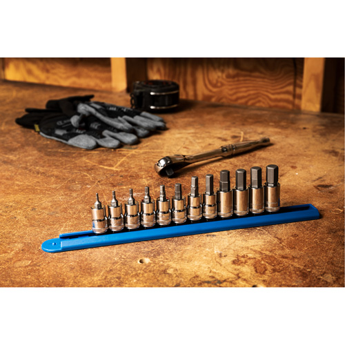 Metric Socket Set, Hex, 3/8" Drive, 12 Pcs Distribution Industrielle GC