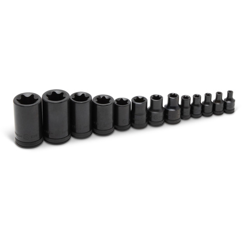 Jeu de douilles externes Torx, Prise 1/2"/1/4"/3/8" Distribution Industrielle GC