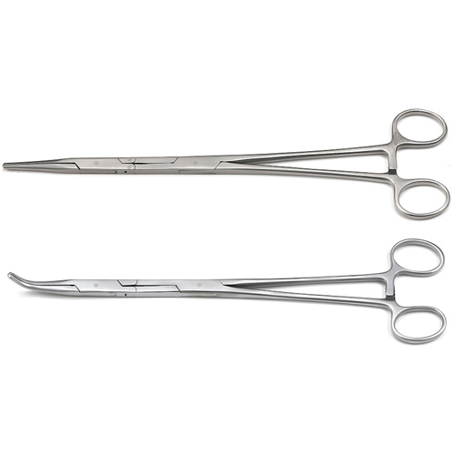 Ensemble de pinces h&eacute;mostatiques droite et &agrave; 45° Double-X, 2 Morceaux Distribution Industrielle GC