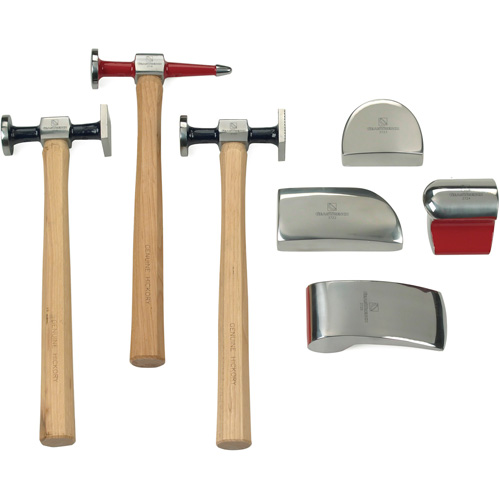 Jeu d'outils pour carrosserie, 7 morceaux Distribution Industrielle GC