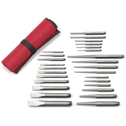 Jeu de poinçons et ciseaux, 27 morceaux Distribution Industrielle GC