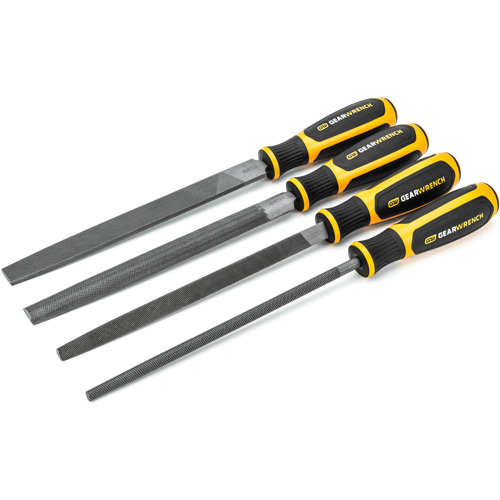 Jeu de limes b&acirc;tardes de 8", 4 pi&egrave;ces Distribution Industrielle GC