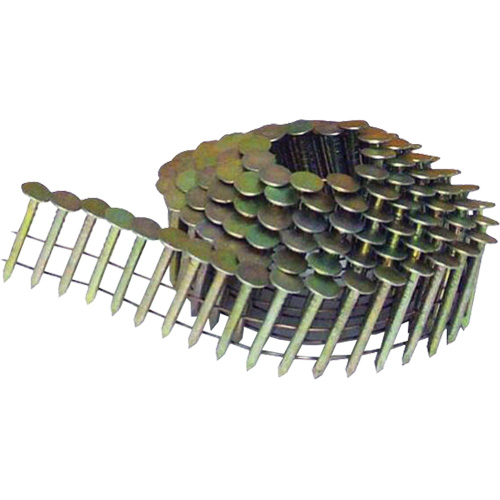 15° Smooth Shank Coil Roofing Nails Distribution Industrielle GC