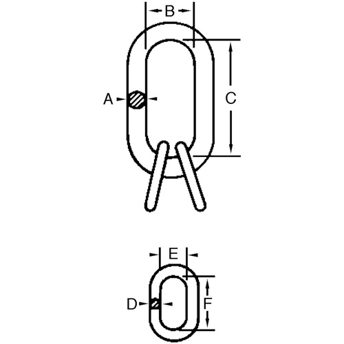 Maillon maître Cam-Alloy Distribution Industrielle GC