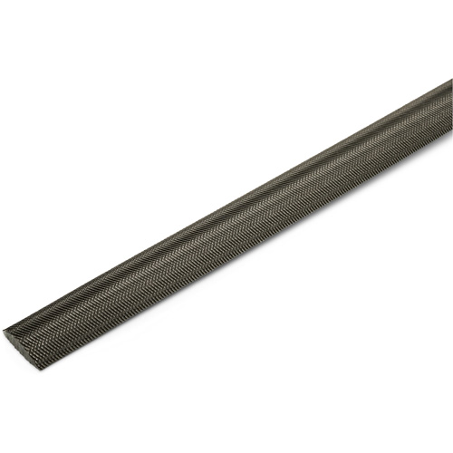 Double Cut File with Green Handle, Half Round, 8", Bastard Distribution Industrielle GC
