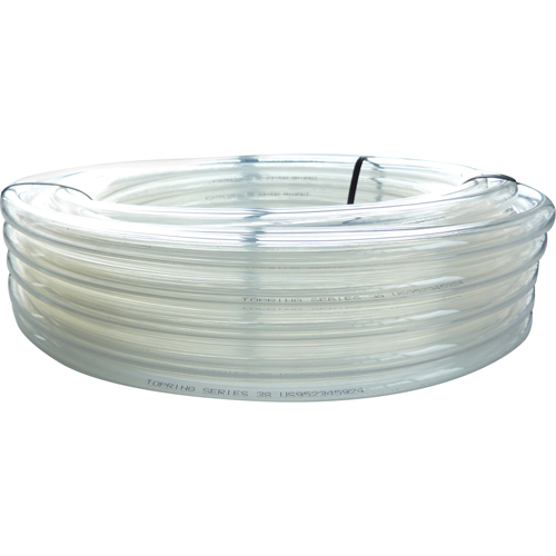 Tubing, Air/Water, 0.3125" OD x 100' L, PVC, Clear, 55 PSI @ 20°C Distribution Industrielle GC