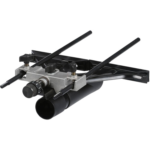 Guide de coupe pour toupie avec connexion pour aspirateur de poussi&egrave;res Distribution Industrielle GC