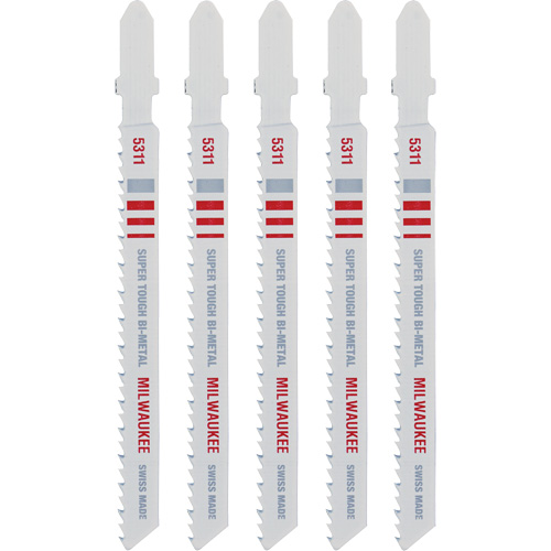 Lame de scie sauteuse, Bim&eacute;tal, Tige en T, 4" lo, 10 dents par pouce Distribution Industrielle GC