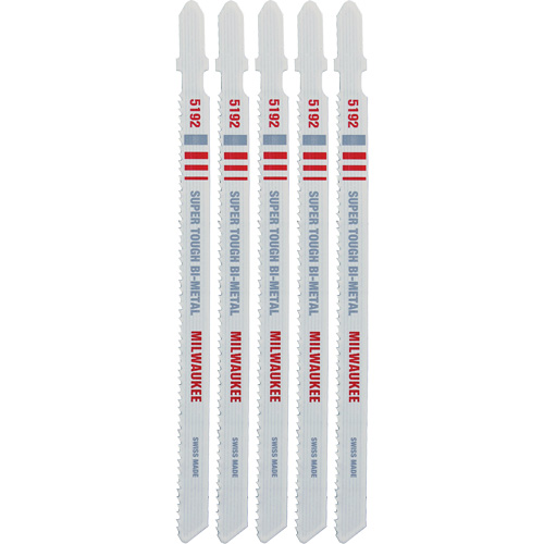 Jigsaw Blade, Bi-Metal, T-Shank, 5-1/4" L, 14 TPI Distribution Industrielle GC