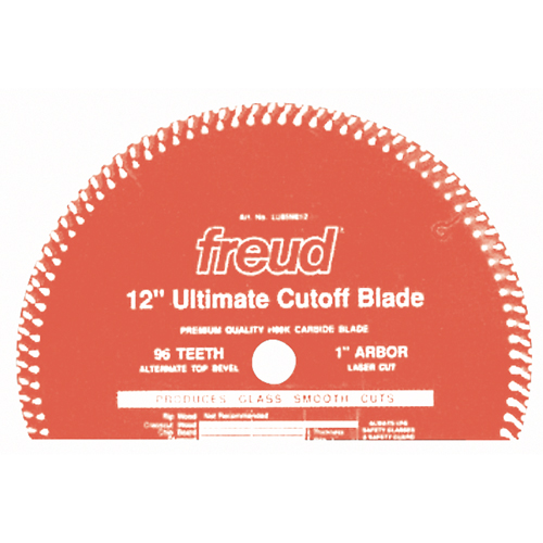 Lames de scie industrielle TCS - finition et coupe en travers, 8", 64 dents, Pour Bois Distribution Industrielle GC