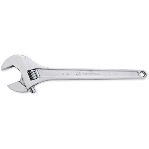 Cl&eacute; &agrave; manche conique r&eacute;glable — emball&eacute; sur carte, 15" lo, la max. 1-11/16"/43 mm, Chrome/Poli Distribution Industrielle GC