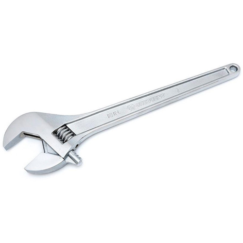 Cl&eacute; &agrave; manche conique r&eacute;glable — emball&eacute; sur carte, 18" lo, la max. 2-1/16"/53 mm, Chrome/Poli Distribution Industrielle GC