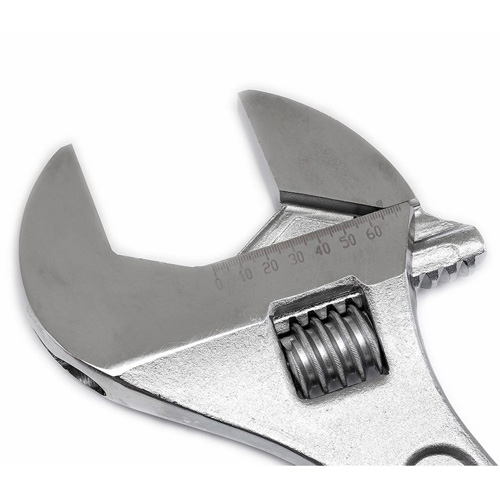 Cl&eacute; &agrave; manche conique r&eacute;glable — emball&eacute; sur carte, 24" lo, la max. 2-7/16"/62 mm, Chrome/Poli Distribution Industrielle GC
