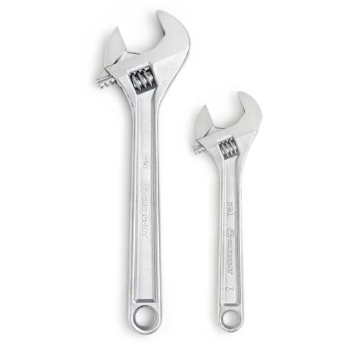 Wrench Set, Adjustable, 2 Pieces, Imperial and Metric Distribution Industrielle GC