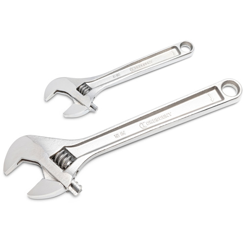 Wrench Set, Adjustable, 2 Pieces, Imperial and Metric Distribution Industrielle GC