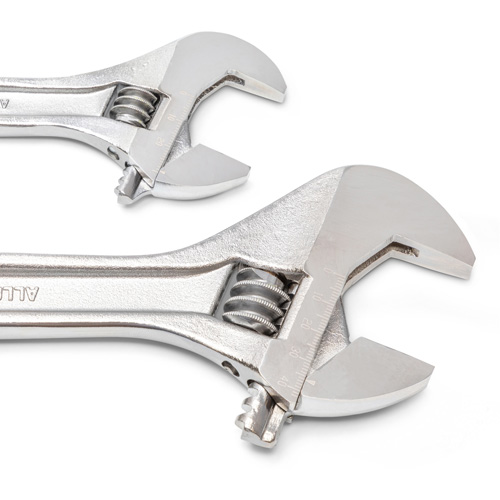 Wrench Set, Adjustable, 2 Pieces, Imperial and Metric Distribution Industrielle GC
