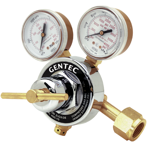 D&eacute;tendeurs &agrave; simple d&eacute;tente - S&eacute;rie 452, Dioxyde de carbone, Entr&eacute;e CGA320 Distribution Industrielle GC
