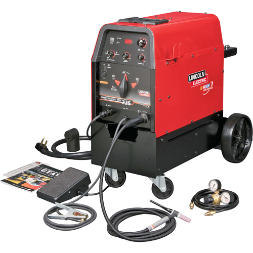 Ensemble Precision TIG 225 ReadyPak avec chariot Distribution Industrielle GC